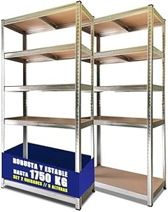 Alternativas a los kits de estanterías metálicas para tu espacio