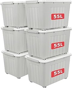 Cajas de almacenaje con ruedas: la solución perfecta para mudanzas
