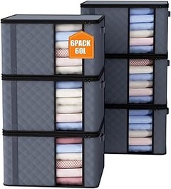 Capacidades de carga de las cajas para mudanza con tapa
