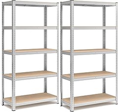 Comparativa de estanterías metálicas sin tornillos para uso industrial y doméstico