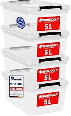 Cómo mantener y limpiar tus cajas de almacenaje transparentes