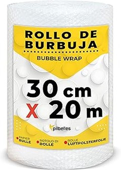 Plástico de burbujas precortado