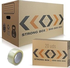 Cajas para mudanza reforzadas