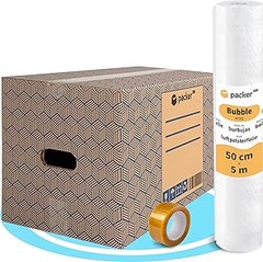 Cajas para mudanza en pack