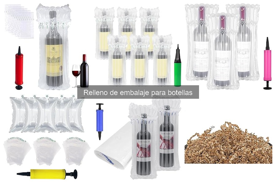 Alternativas al Relleno de Embalaje para Botellas