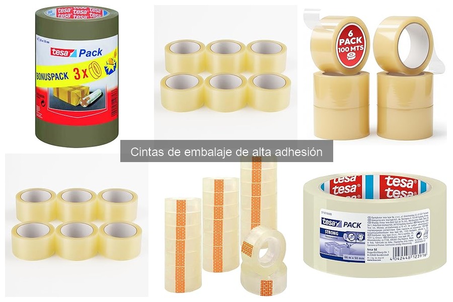 Cintas de Embalaje de Alta Adhesión: ¿Qué Son y Ventajas?