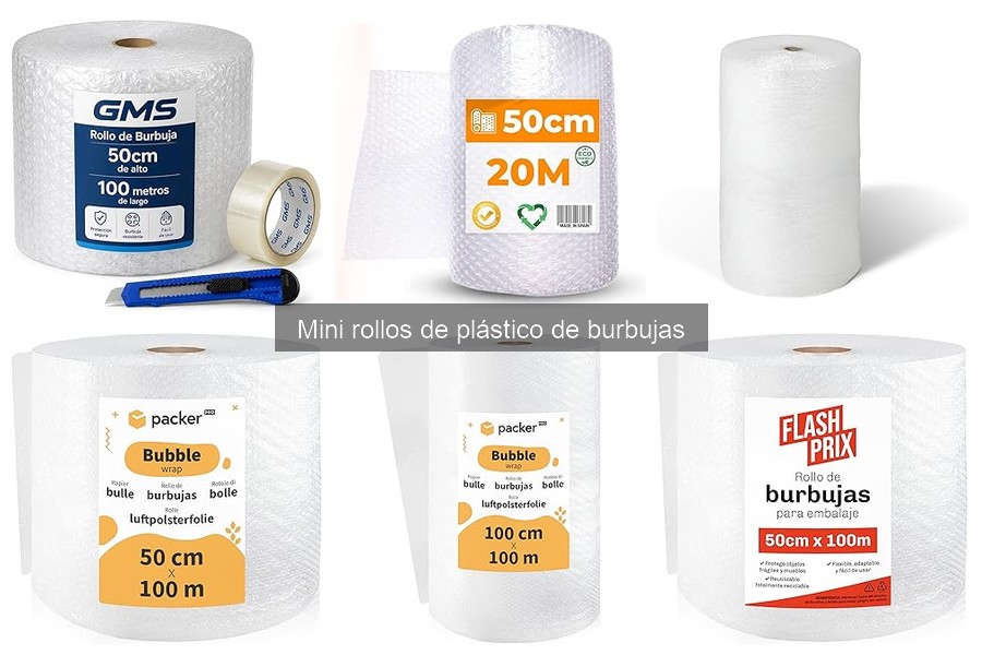 Cómo elegir el mejor mini rollo de plástico de burbujas