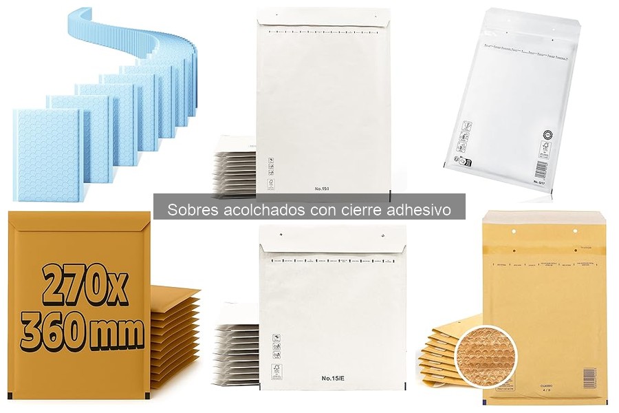 Cómo usar sobres acolchados con cierre adhesivo eficazmente