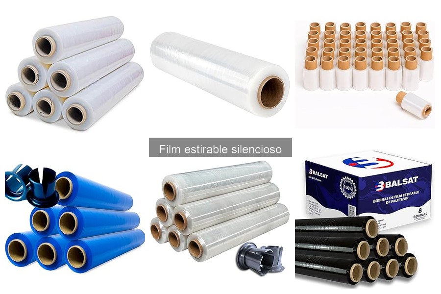 Comparativa de Film Estirable Silencioso y Otros Tipos