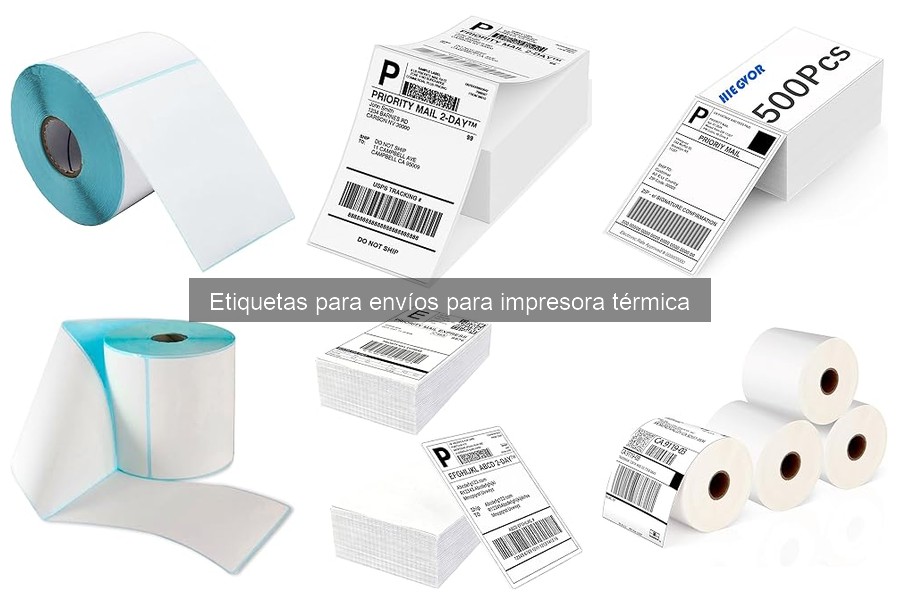 Comparativa: Etiquetas para envíos vs. Adhesivas normales