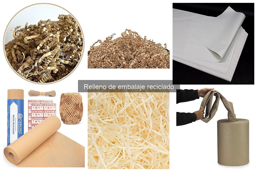 Comparativa: Relleno de Embalaje Reciclado vs Convencional