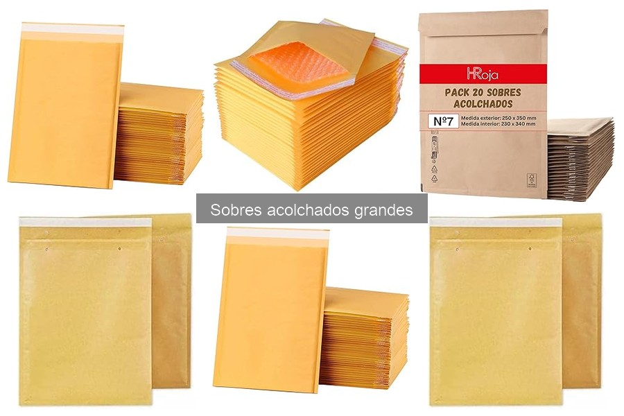 ** Consejos para Almacenar Sobres Acolchados Grandes de Forma Eficaz
