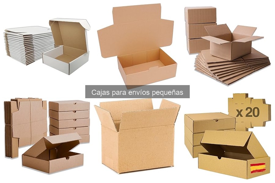 Dónde comprar cajas para envíos pequeñas al mejor precio