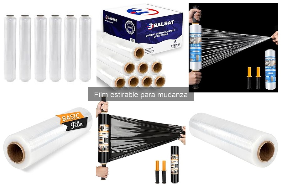 Dónde comprar film estirable para mudanzas: mejores opciones