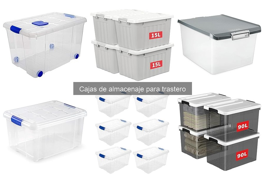 Guía para Elegir Cajas de Almacenaje para Trastero