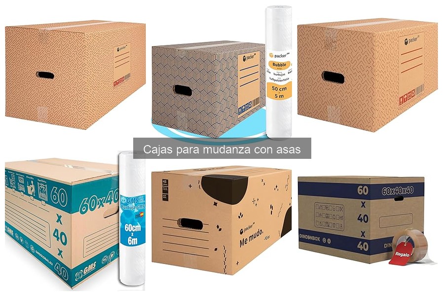 Guía para elegir cajas para mudanza con asas adecuadas
