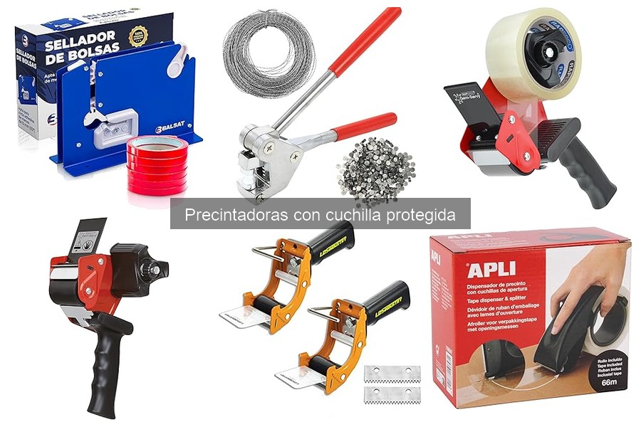 Mantenimiento y cuidados de precintadoras con cuchilla protegida