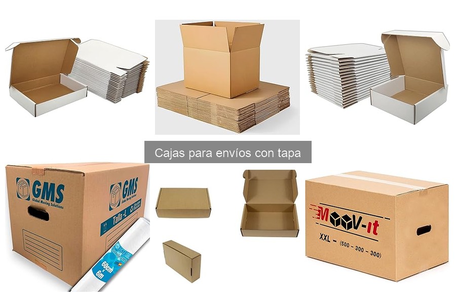 Mejores cajas para envíos con tapa para pequeñas empresas