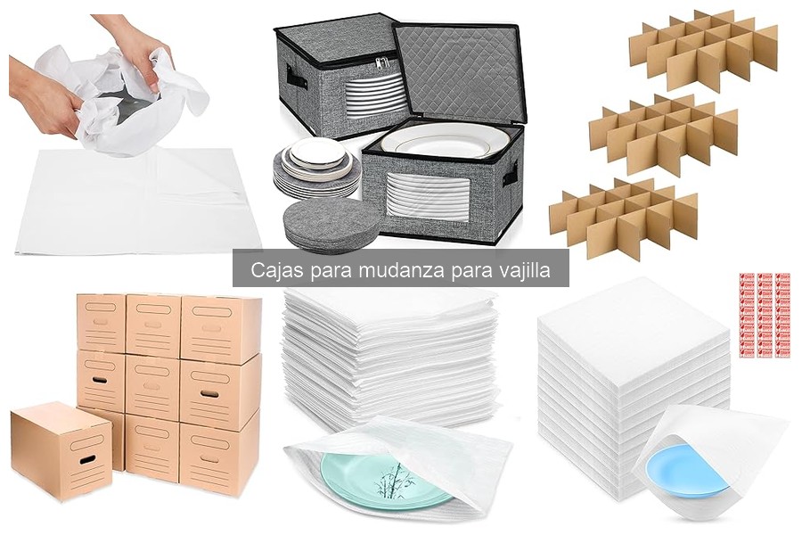 Mejores cajas para mudanza de vajilla en 2023: comparativa