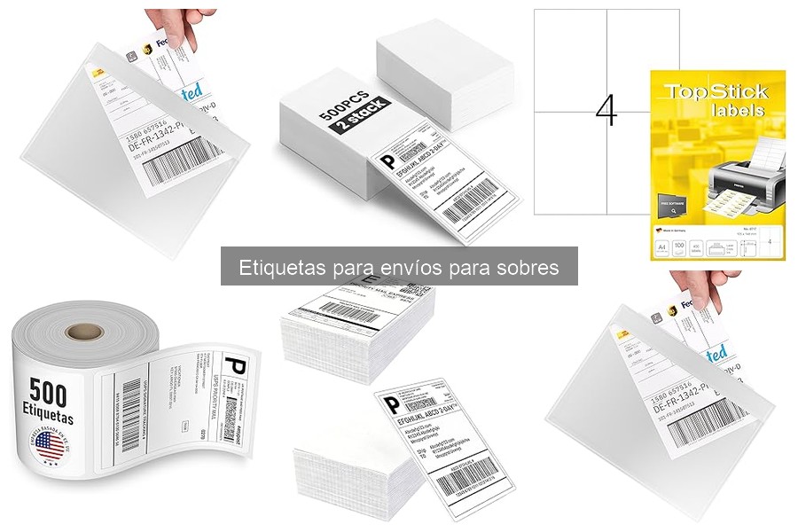 Mejores Ofertas en Etiquetas para Envíos ¡Ahorra Ya!