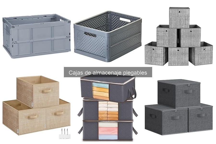Mejores usos para cajas de almacenaje plegables