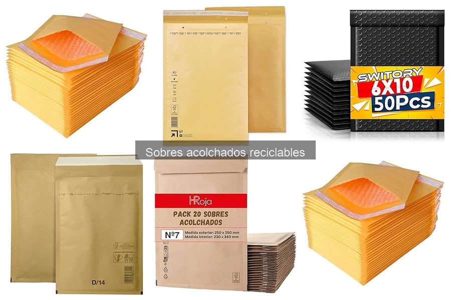 Personaliza tus sobres acolchados reciclables: opciones y tips