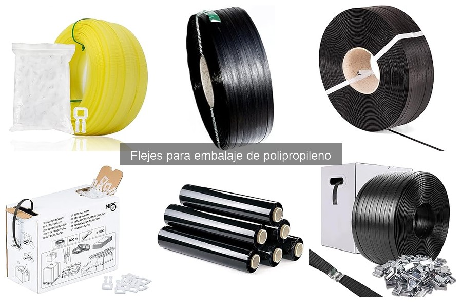 Precios de flejes de polipropileno: guía de compra actual