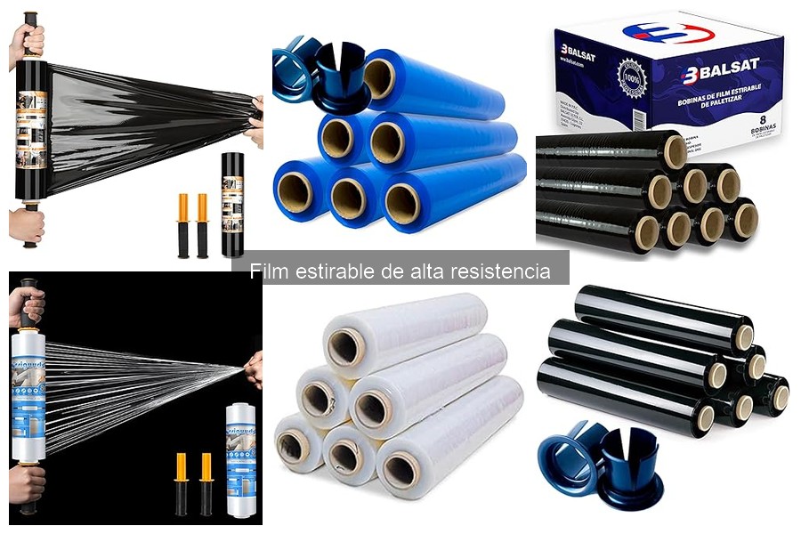 Tipos de film estirable de alta resistencia para tu embalaje