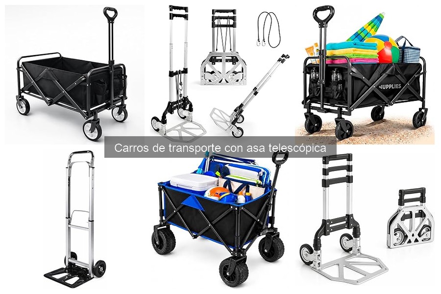Ventajas de usar un carro de transporte con asa telescópica