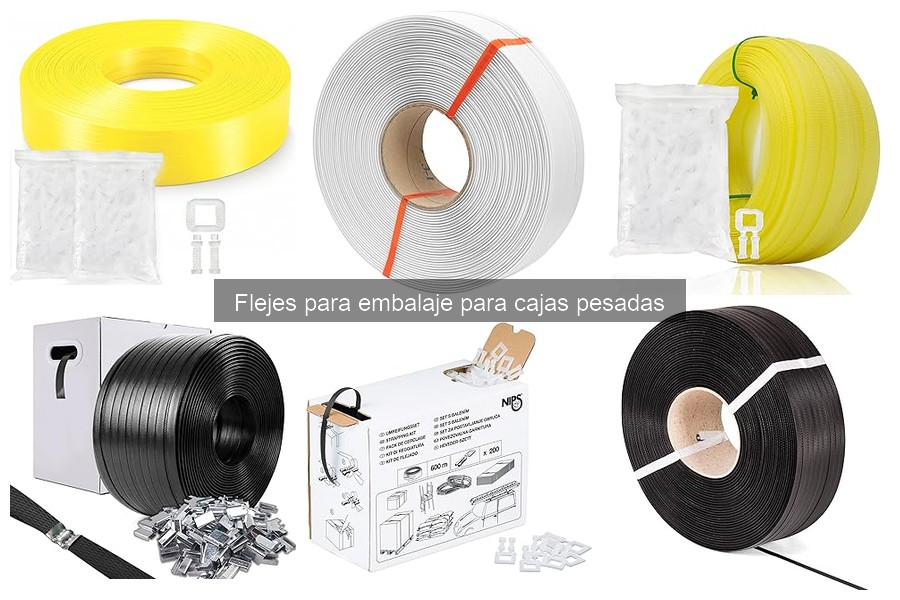 Ventajas y desventajas de flejes de plástico y metálicos